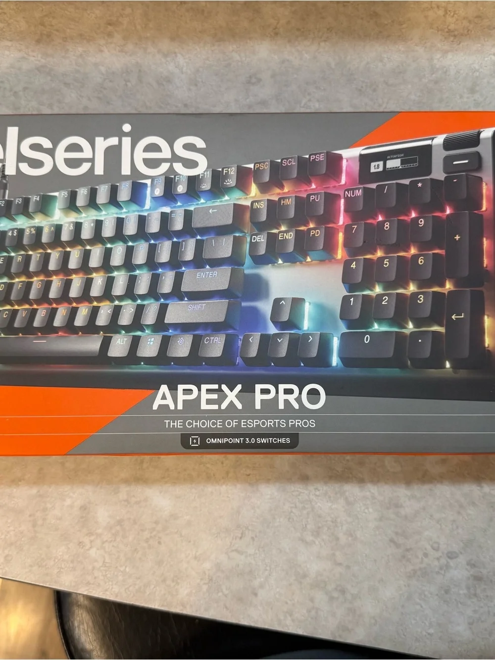 Apex Pro RGB Mechanical Gaming Keyboard - Black